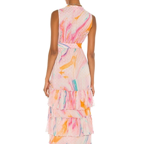 Pink Maxi Rococo Sand Dress - Picture 3 of 3